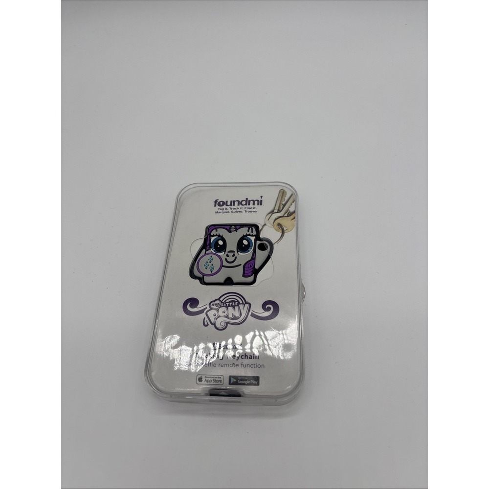 Foundmi My Little Pony Bluetooth Tracking Keychain‎ With Remote Function . New